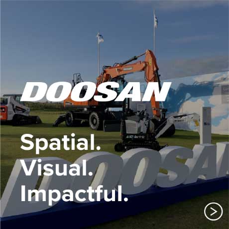 exhibition stand design doosan case study