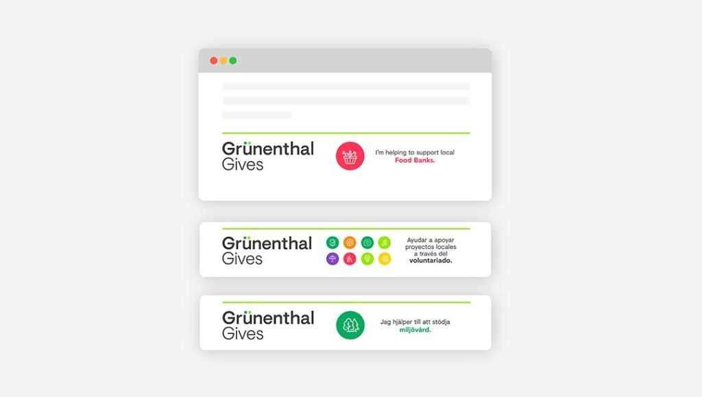 grunenthal web design