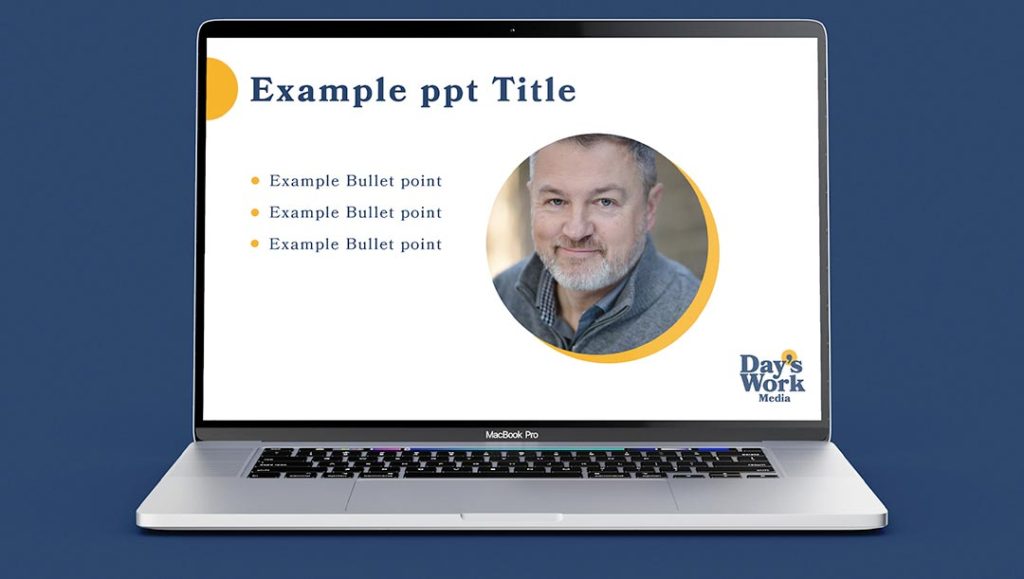 days work media rebrand by production bureaus graphic design team