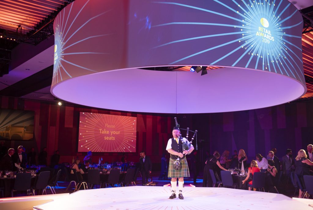 post office retail awards asked production bureau to design, produce and deliver an event