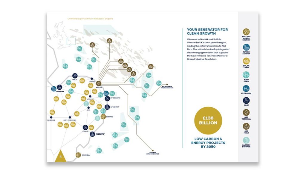 generate East of England Energy Zone rebranding by production bureau