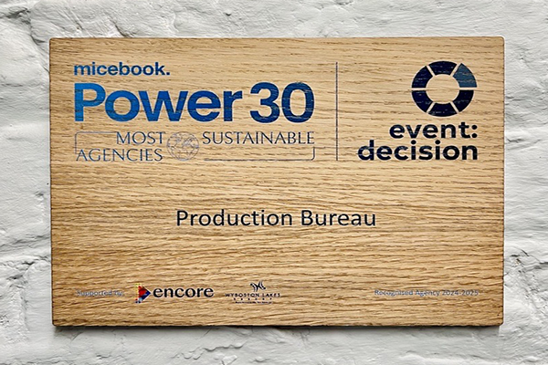 production bureaus focus on becoming an ecofriendly sustainable work environment