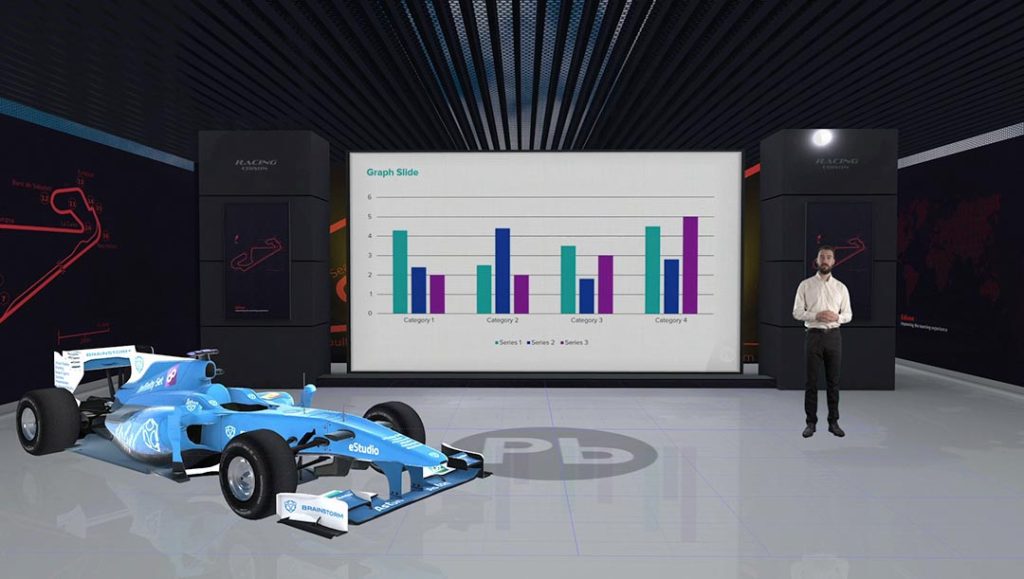 Virtual event services for conferences, exhibitions, product launches, meetings, training sessions, and award ceremonies