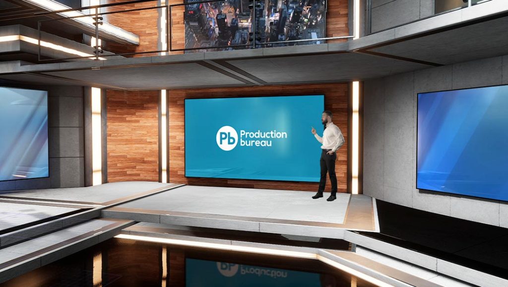 Virtual event services for conferences, exhibitions, product launches, meetings, training sessions, and award ceremonies