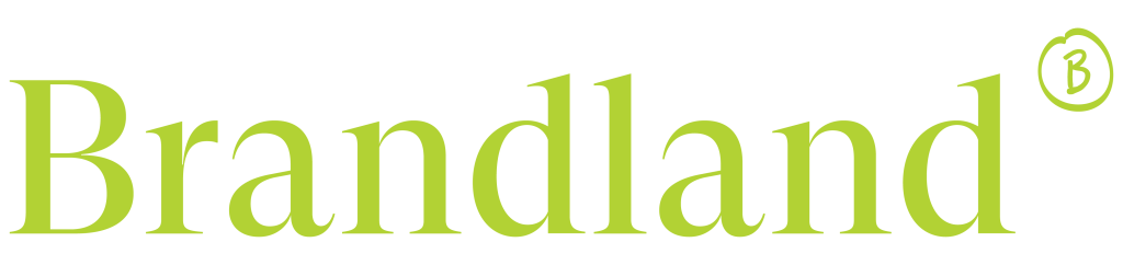 brandland logo working with production bureau pb studio