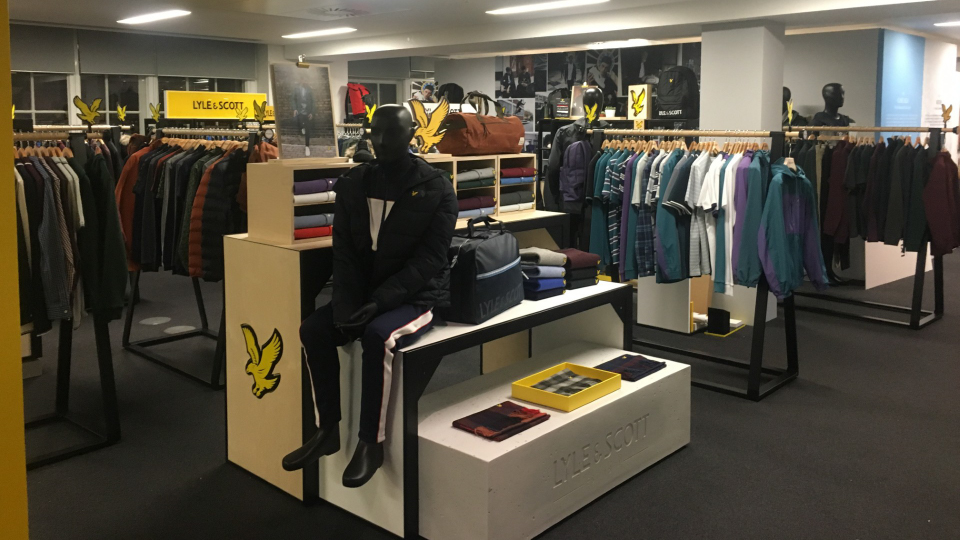 pro b production bureau working with Lyle and scott